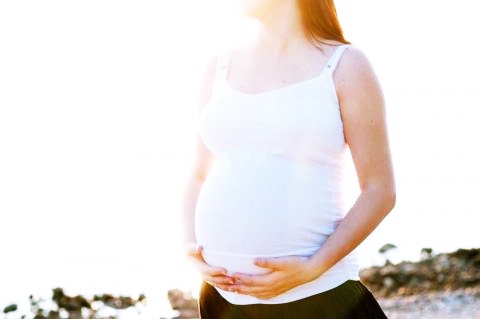 Беременная