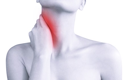 Красная область