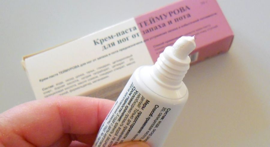 Так выглядит паста Теймурова для наружног применения