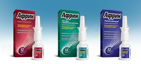 Капли и спрей Африн: инструкция по применению