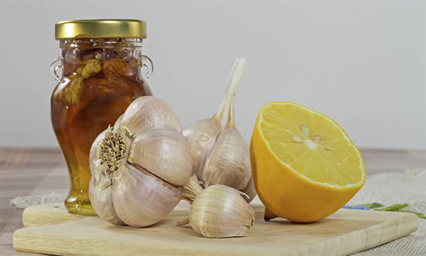 Мёд, чеснок, лимон