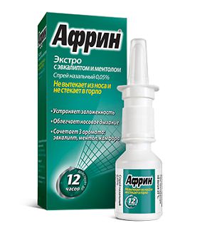 Капли и спрей Африн: инструкция по применению