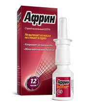 Капли и спрей Африн: инструкция по применению