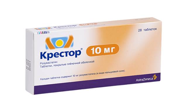Крестор, таблетки