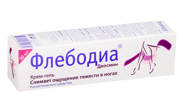 Флебодиа, крем-гель