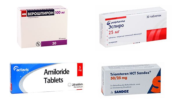 Диуретики, калийсберегающие