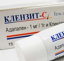 Клензит С от угрей и прыщей: инструкция по применению