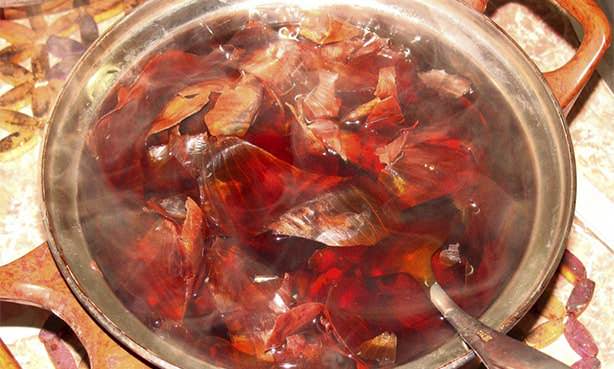 Отвар луковой шелухи