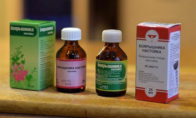 Настойка боярышника