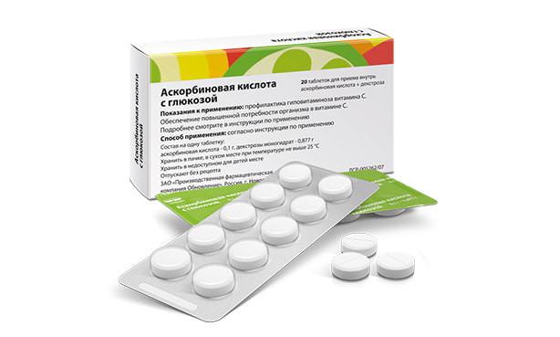 Аскорбинка, таблетки