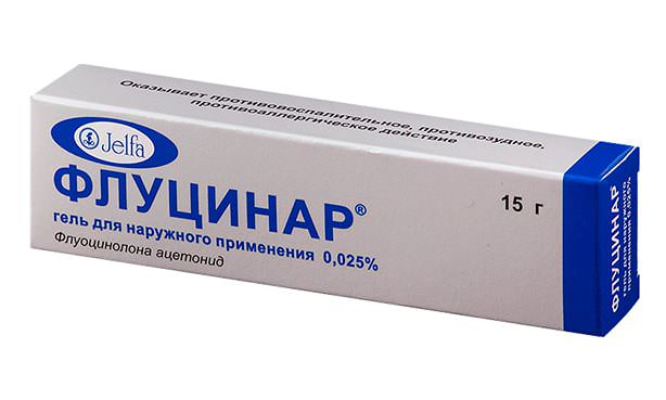 Флуцинар, гель