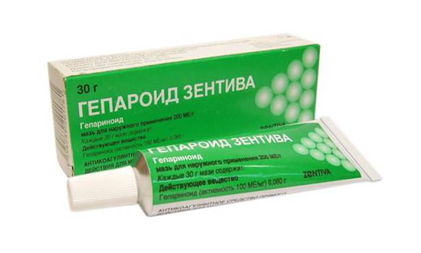 Гепароид Зентива, мазь