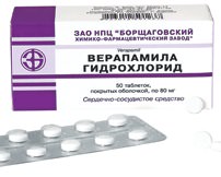 Верапамил: инструкция и отзывы