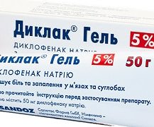 Диклак гель