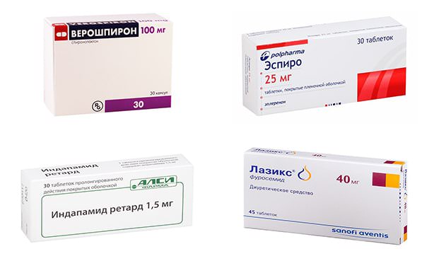 Мочегонные таблетки