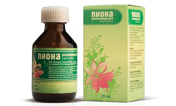 Настойка пиона