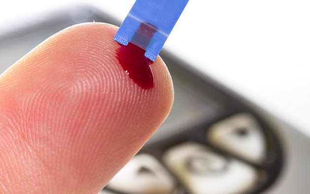 Кровь из пальца