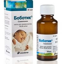 Капли Боботик: инструкция по применению для детей и новорожденных