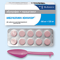Таблетки Ибуклин юниор для детей: инструкция по применению