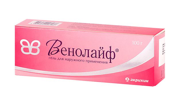 Венолайф, гель