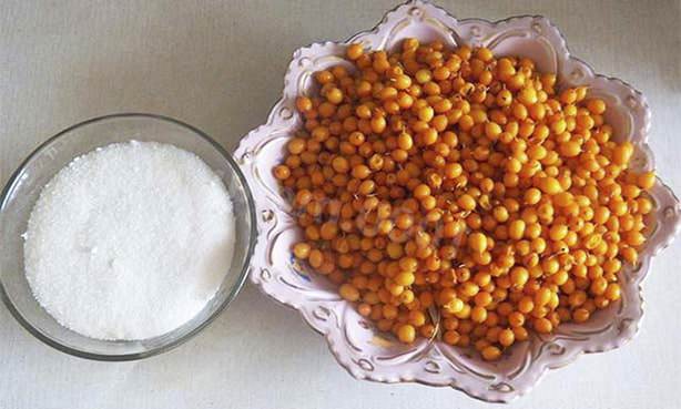 Облепиха с сахаром