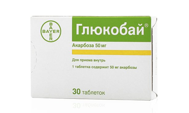 Таблетки Глюкобай