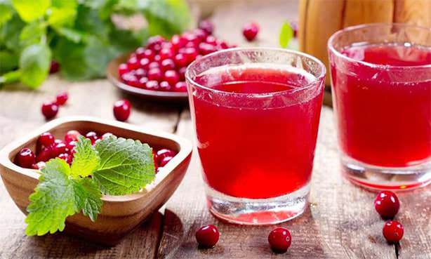 Клюквенный морс