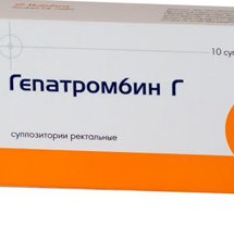 От чего помогает мазь и свечи Гепатромбин Г
