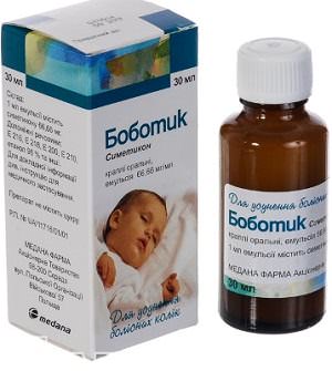 Капли Боботик: инструкция по применению для детей и новорожденных