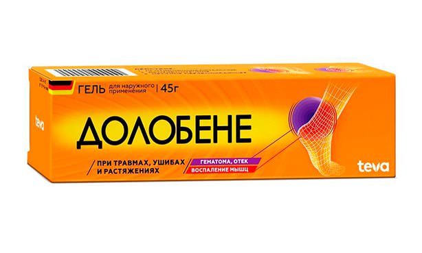 Долобене, гель