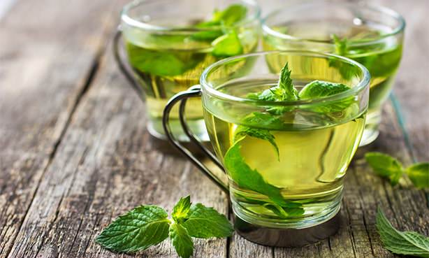 Чай с мятой