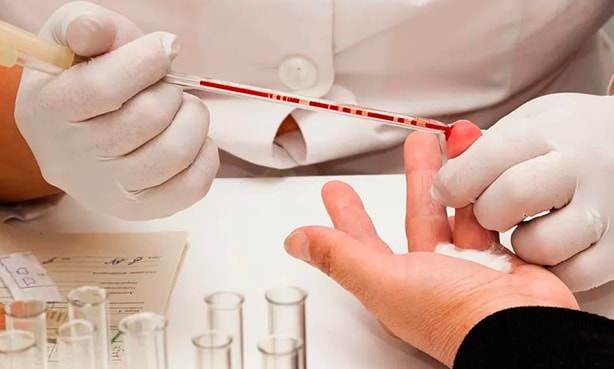 Кровь из пальца