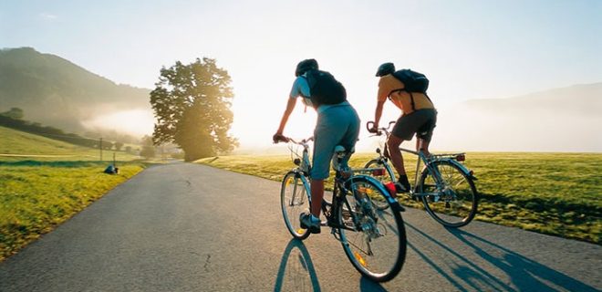 езда на вилосипеде