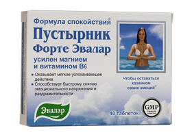 Пустырник Форте Эвалар: инструкция по применению