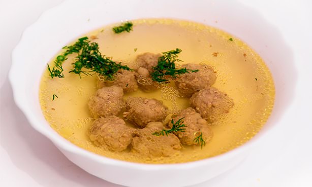 Суп с фрикадельками