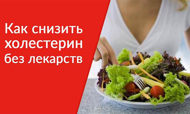 Снижение холестерина без медицинских препаратов