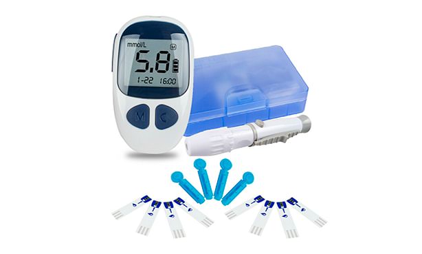 Измерение сахара в крови глюкометром