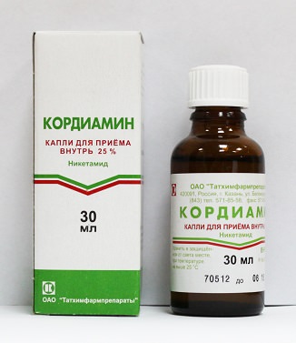 Раствор и капли Кордиамин: инструкция по применению