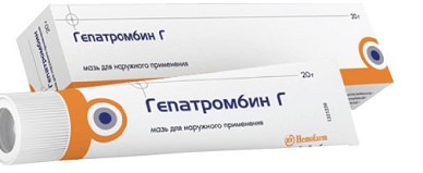 От чего помогает мазь и свечи Гепатромбин Г