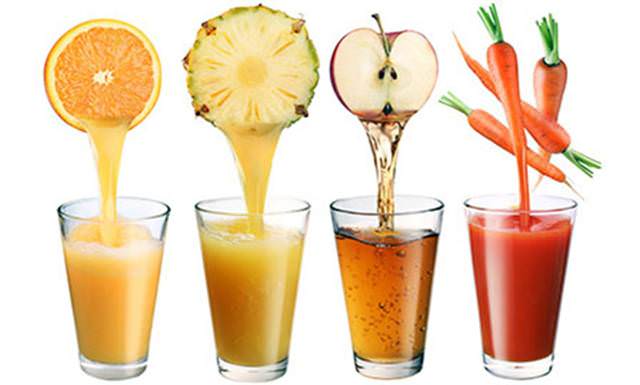 Натуральные свежевыжатые соки